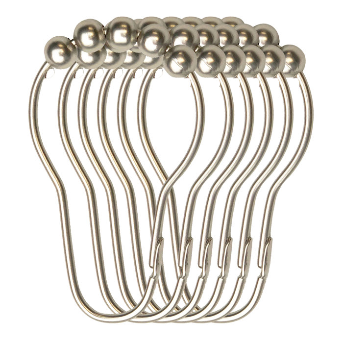 Artistic Home HKAH015 Roller Shower Curtain Hooks & Reviews Wayfair